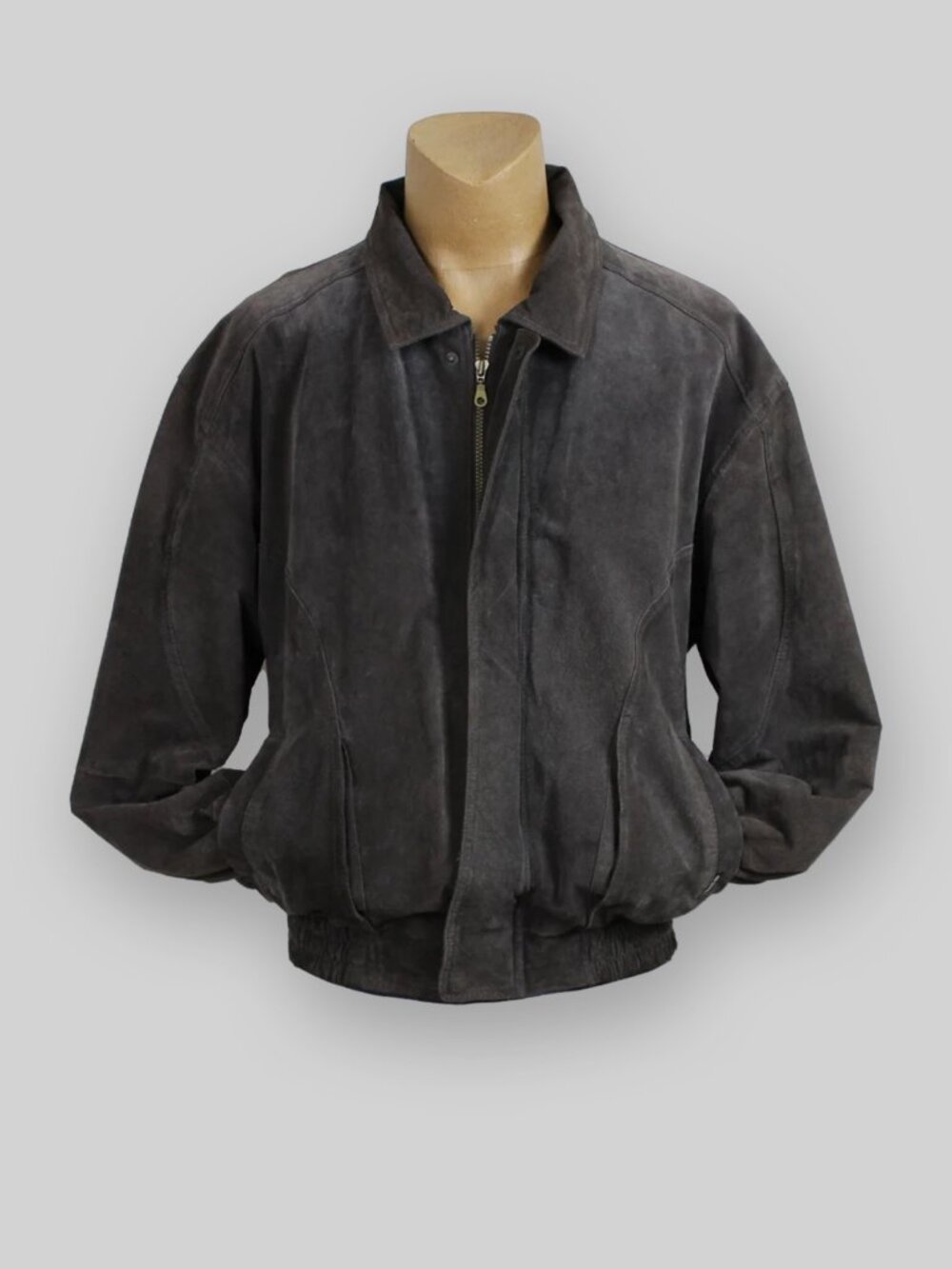 ISPO by Amerella Vintage Suede Bomber Jacket Men’s XL